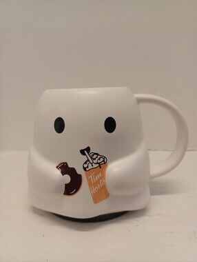 Tim Hortons Ghost Mug Limited Edition 2024 Halloween Collection Heat Changing